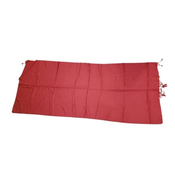 Red Gingerbread Girl Senorita Pashmina Shawl - Picture 3 of 3